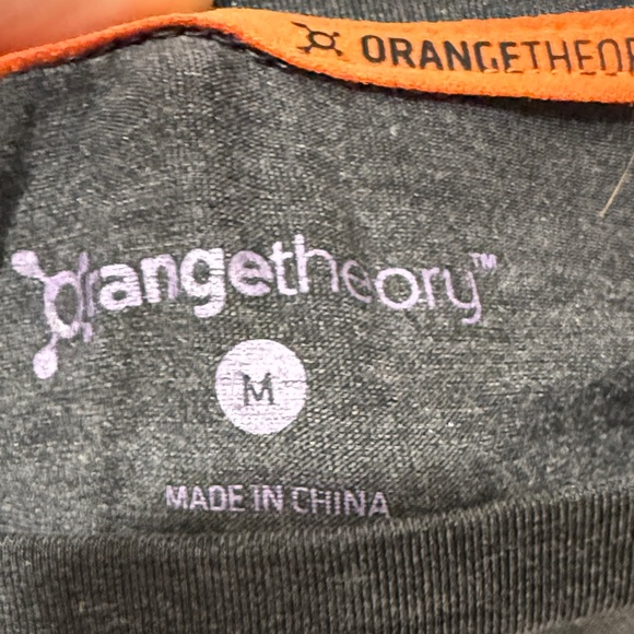 Orangetheory Charcoal Long Sleeve Tee - Picture 2 of 5